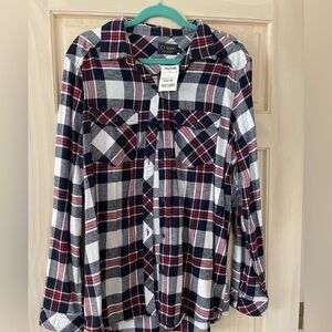 Marshalls Flannel Top
